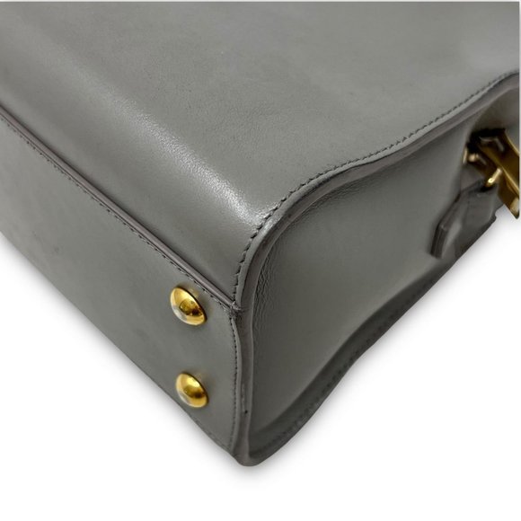 Saint Laurent Small Monogram Cabas Tote Grey - Picture 6 of 13